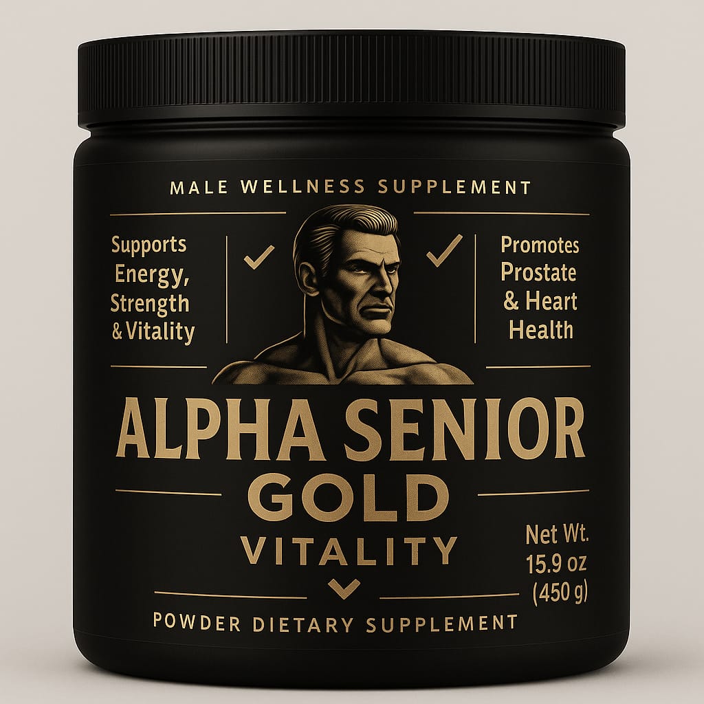 Kavyas Ayurveda Alpha Senior Gold Combo Kit – Ayurvedic Capsule, Oil & Powder for Strength, Stamina & Performance (30 Capsules + 30ml Oil + 250g Powder)