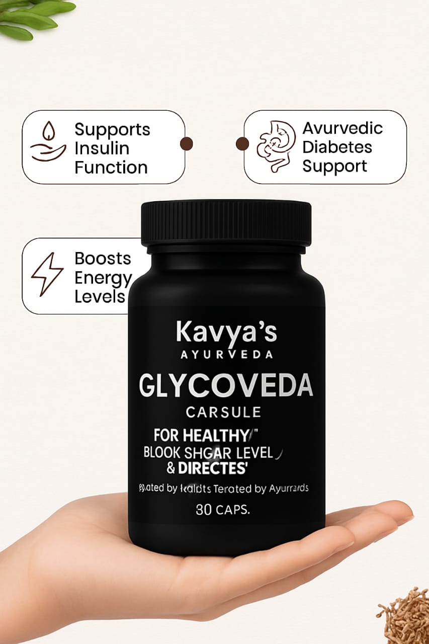 Glyco & Veda – Ayurvedic Blood Sugar Support Capsules | 60 Capsules